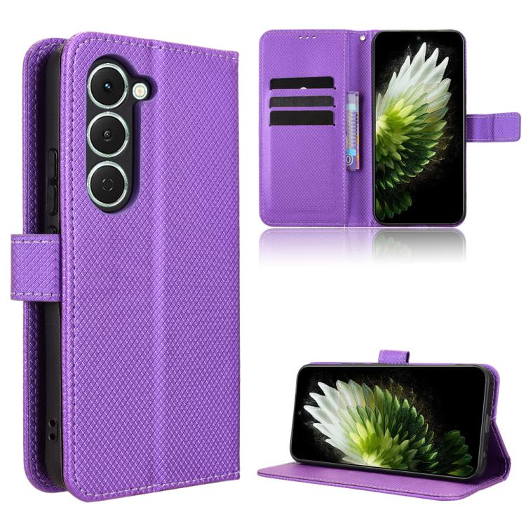 Diamond Texture Leather Phone Case, For Tecno Pova 7 5G, For Tecno Spark 40 Pro+ 4G, For Tecno Spark 40 Pro 4G, For Tecno Spark 40 4G, For Tecno Pova 7 Ultra 5G, For Tecno Pova 7 4G, For Tecno Spark Go 2 4G, For Tecno Pova Curve 5G                     ...