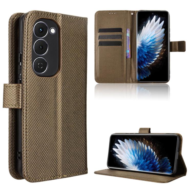 Diamond Texture Leather Phone Case, For Tecno Pova 7 5G, For Tecno Spark 40 Pro+ 4G, For Tecno Spark 40 Pro 4G, For Tecno Spark 40 4G, For Tecno Pova 7 Ultra 5G, For Tecno Pova 7 4G, For Tecno Spark Go 2 4G, For Tecno Pova Curve 5G                     ...