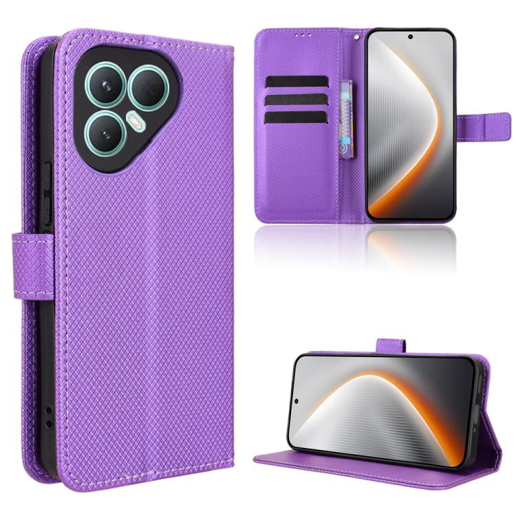 Diamond Texture Leather Phone Case, For Tecno Pova 7 5G, For Tecno Spark 40 Pro+ 4G, For Tecno Spark 40 Pro 4G, For Tecno Spark 40 4G, For Tecno Pova 7 Ultra 5G, For Tecno Pova 7 4G, For Tecno Spark Go 2 4G, For Tecno Pova Curve 5G                     ...