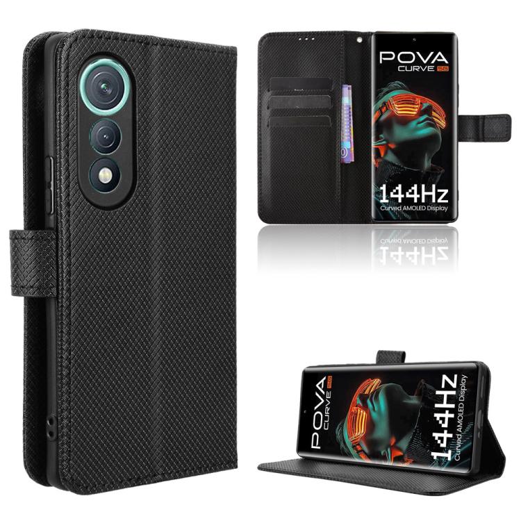 Diamond Texture Leather Phone Case, For Tecno Pova 7 5G, For Tecno Spark 40 Pro+ 4G, For Tecno Spark 40 Pro 4G, For Tecno Spark 40 4G, For Tecno Pova 7 Ultra 5G, For Tecno Pova 7 4G, For Tecno Spark Go 2 4G, For Tecno Pova Curve 5G                     ...