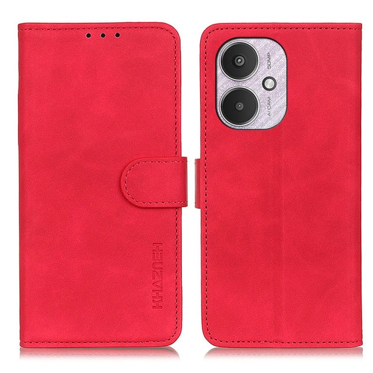 KHAZNEH Retro Texture Flip Leather Phone Case, For Xiaomi Poco F6 / Redmi Turbo 3, For Xiaomi Poco F6 Pro, For Xiaomi Redmi K70 5G / K70 Pro 5G, For Xiaomi Redmi Note 13 Pro 4G/Poco M6 Pro 4G, For Xiaomi Redmi A3, For Xiaomi Redmi 13C                  ...