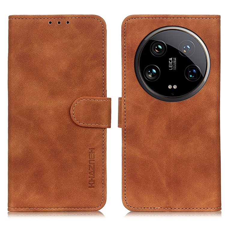 KHAZNEH Retro Texture Flip Leather Phone Case, For Xiaomi Poco F6 / Redmi Turbo 3, For Xiaomi Poco F6 Pro, For Xiaomi Redmi K70 5G / K70 Pro 5G, For Xiaomi Redmi Note 13 Pro 4G/Poco M6 Pro 4G, For Xiaomi Redmi A3, For Xiaomi Redmi 13C                  ...