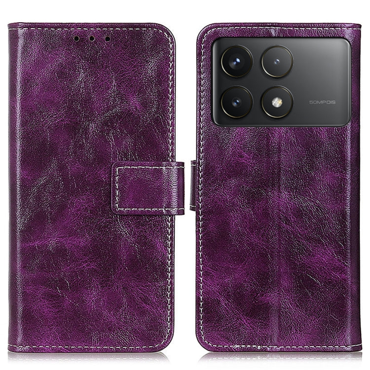 Retro Crazy Horse Texture Leather Phone Case, For Xiaomi Poco F6 / Redmi Turbo 3, For Xiaomi Poco F6 Pro, For Xiaomi Redmi K70 5G / K70 Pro 5G, For Xiaomi Redmi Note 13 Pro 4G/Poco M6 Pro 4G, For Xiaomi Redmi A3, For Xiaomi Redmi 13C                   ...