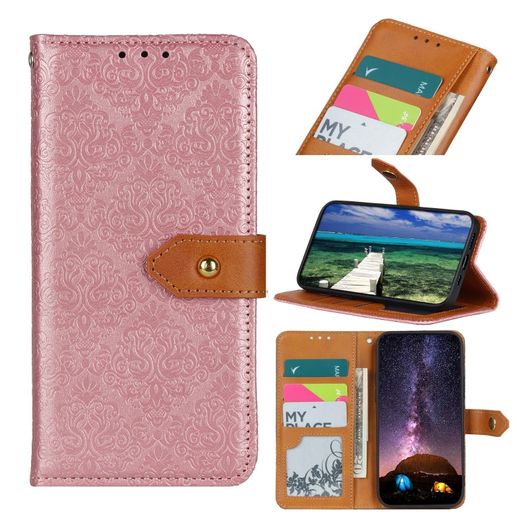 European Floral Embossed Leather Phone Case, For Xiaomi Poco F6 / Redmi Turbo 3, For Xiaomi Poco F6 Pro, For Xiaomi Redmi K70 5G / K70 Pro 5G, For Xiaomi Redmi Note 13 Pro 4G/Poco M6 Pro 4G, For Xiaomi Redmi A3, For Xiaomi Redmi 13C                    ...