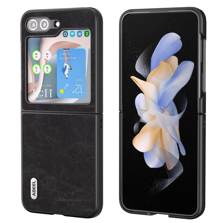 ABEEL Dream Litchi Texture PU Phone Case, For Samsung Galaxy Z Flip5, For Samsung Galaxy Z Fold5