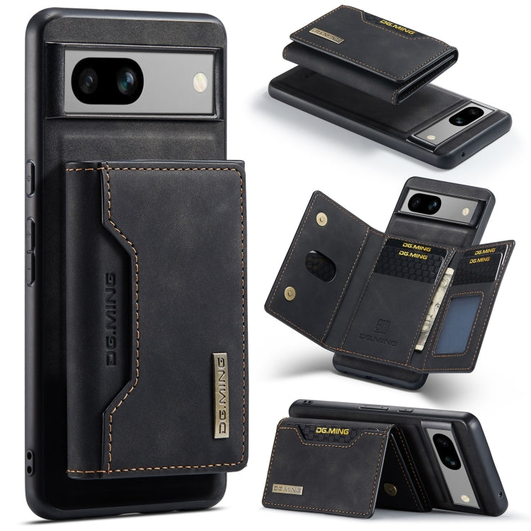 DG.MING M2 Series 3-Fold Multi Card Bag + Magnetic Phone Case, For Google Pixel 10a, For Google Pixel 10 Pro XL, For Google Pixel 10 / 10 Pro, For Google Pixel 9a, For Google Pixel 9 Pro XL, For Google Pixel 9 / 9 Pro, For Google Pixel 8a              ...