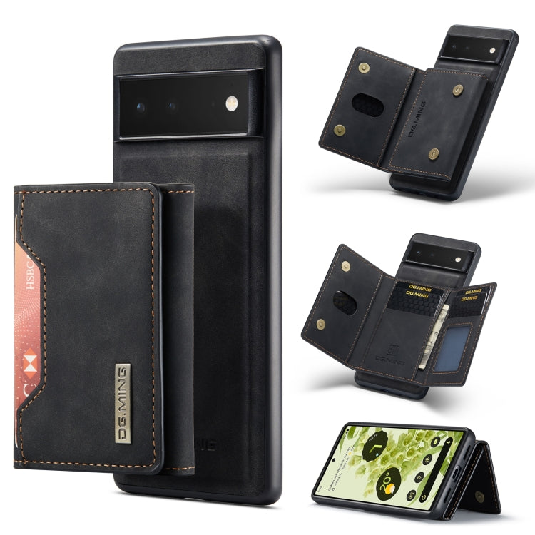 DG.MING M2 Series 3-Fold Multi Card Bag + Magnetic Phone Case, For Google Pixel 10a, For Google Pixel 10 Pro XL, For Google Pixel 10 / 10 Pro, For Google Pixel 9a, For Google Pixel 9 Pro XL, For Google Pixel 9 / 9 Pro, For Google Pixel 8a              ...
