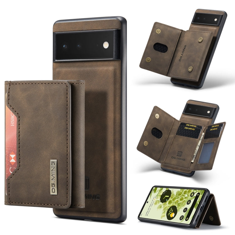 DG.MING M2 Series 3-Fold Multi Card Bag + Magnetic Phone Case, For Google Pixel 10a, For Google Pixel 10 Pro XL, For Google Pixel 10 / 10 Pro, For Google Pixel 9a, For Google Pixel 9 Pro XL, For Google Pixel 9 / 9 Pro, For Google Pixel 8a              ...