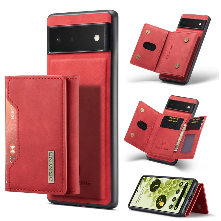 DG.MING M2 Series 3-Fold Multi Card Bag + Magnetic Phone Case, For Google Pixel 10a, For Google Pixel 10 Pro XL, For Google Pixel 10 / 10 Pro, For Google Pixel 9a, For Google Pixel 9 Pro XL, For Google Pixel 9 / 9 Pro, For Google Pixel 8a              ...