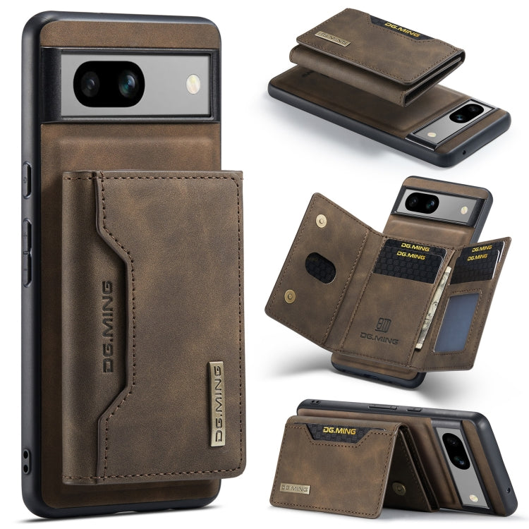 DG.MING M2 Series 3-Fold Multi Card Bag + Magnetic Phone Case, For Google Pixel 10a, For Google Pixel 10 Pro XL, For Google Pixel 10 / 10 Pro, For Google Pixel 9a, For Google Pixel 9 Pro XL, For Google Pixel 9 / 9 Pro, For Google Pixel 8a              ...