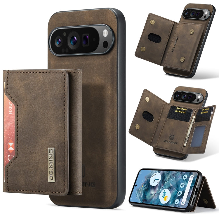 DG.MING M2 Series 3-Fold Multi Card Bag + Magnetic Phone Case, For Google Pixel 10a, For Google Pixel 10 Pro XL, For Google Pixel 10 / 10 Pro, For Google Pixel 9a, For Google Pixel 9 Pro XL, For Google Pixel 9 / 9 Pro, For Google Pixel 8a              ...