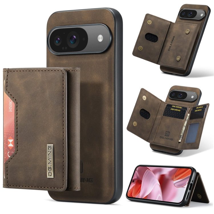 DG.MING M2 Series 3-Fold Multi Card Bag + Magnetic Phone Case, For Google Pixel 10a, For Google Pixel 10 Pro XL, For Google Pixel 10 / 10 Pro, For Google Pixel 9a, For Google Pixel 9 Pro XL, For Google Pixel 9 / 9 Pro, For Google Pixel 8a              ...