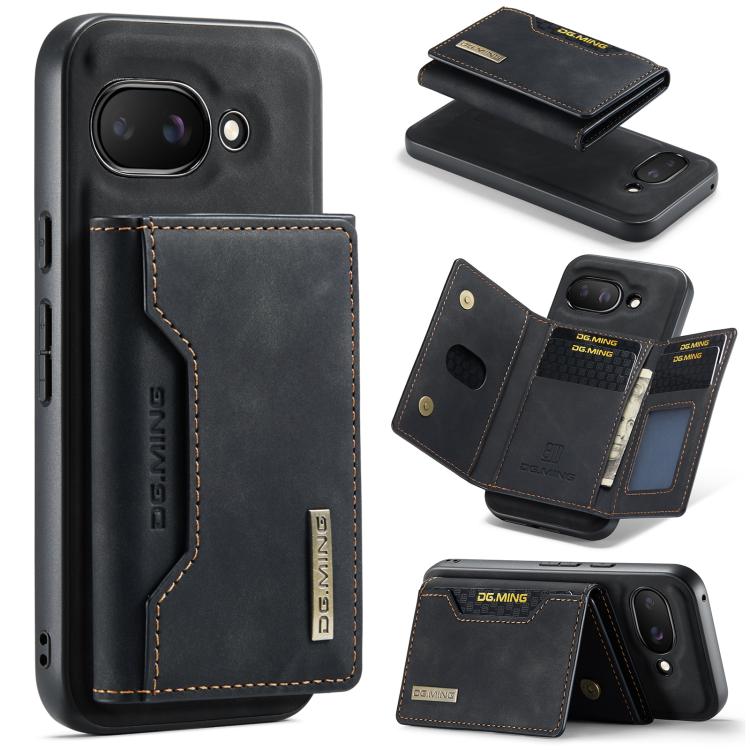 DG.MING M2 Series 3-Fold Multi Card Bag + Magnetic Phone Case, For Google Pixel 10a, For Google Pixel 10 Pro XL, For Google Pixel 10 / 10 Pro, For Google Pixel 9a, For Google Pixel 9 Pro XL, For Google Pixel 9 / 9 Pro, For Google Pixel 8a              ...