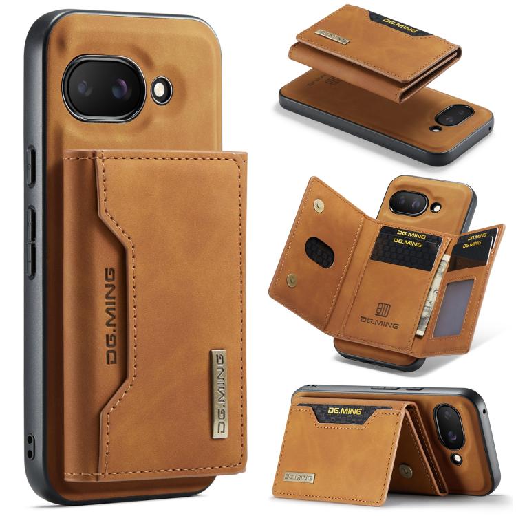 DG.MING M2 Series 3-Fold Multi Card Bag + Magnetic Phone Case, For Google Pixel 10a, For Google Pixel 10 Pro XL, For Google Pixel 10 / 10 Pro, For Google Pixel 9a, For Google Pixel 9 Pro XL, For Google Pixel 9 / 9 Pro, For Google Pixel 8a              ...