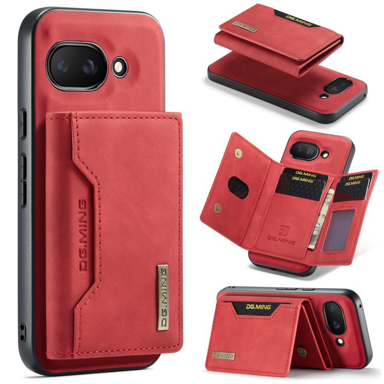 DG.MING M2 Series 3-Fold Multi Card Bag + Magnetic Phone Case, For Google Pixel 10a, For Google Pixel 10 Pro XL, For Google Pixel 10 / 10 Pro, For Google Pixel 9a, For Google Pixel 9 Pro XL, For Google Pixel 9 / 9 Pro, For Google Pixel 8a              ...
