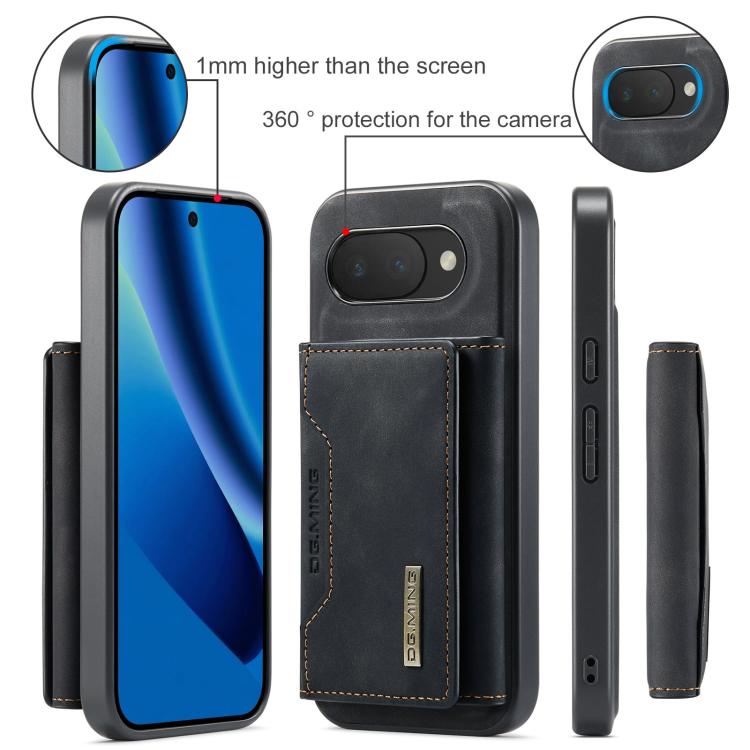 DG.MING M2 Series 3-Fold Multi Card Bag + Magnetic Phone Case, For Google Pixel 10a, For Google Pixel 10 Pro XL, For Google Pixel 10 / 10 Pro, For Google Pixel 9a, For Google Pixel 9 Pro XL, For Google Pixel 9 / 9 Pro, For Google Pixel 8a              ...
