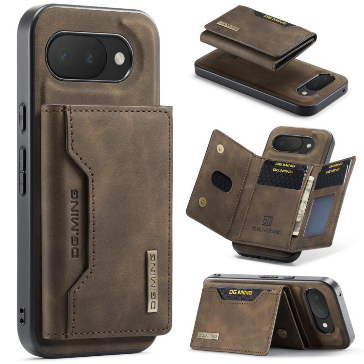 DG.MING M2 Series 3-Fold Multi Card Bag + Magnetic Phone Case, For Google Pixel 11 Pro XL, For Google Pixel 11, For Google Pixel 11 Pro, For Google Pixel 10a, For Google Pixel 10 Pro XL, For Google Pixel 10 / 10 Pro, For Google Pixel 9a                ...
