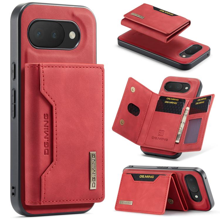 DG.MING M2 Series 3-Fold Multi Card Bag + Magnetic Phone Case, For Google Pixel 10a, For Google Pixel 10 Pro XL, For Google Pixel 10 / 10 Pro, For Google Pixel 9a, For Google Pixel 9 Pro XL, For Google Pixel 9 / 9 Pro, For Google Pixel 8a              ...
