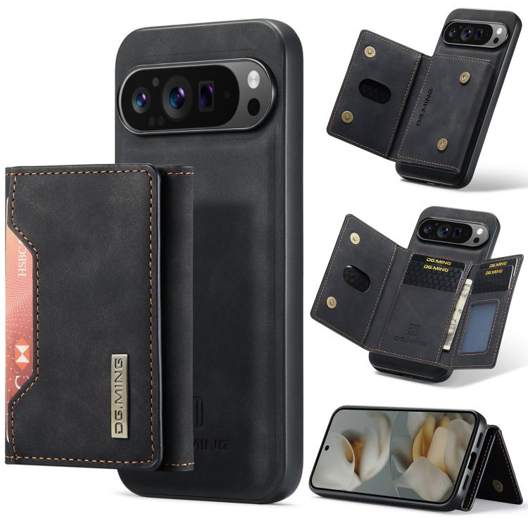 DG.MING M2 Series 3-Fold Multi Card Bag + Magnetic Phone Case, For Google Pixel 10a, For Google Pixel 10 Pro XL, For Google Pixel 10 / 10 Pro, For Google Pixel 9a, For Google Pixel 9 Pro XL, For Google Pixel 9 / 9 Pro, For Google Pixel 8a              ...