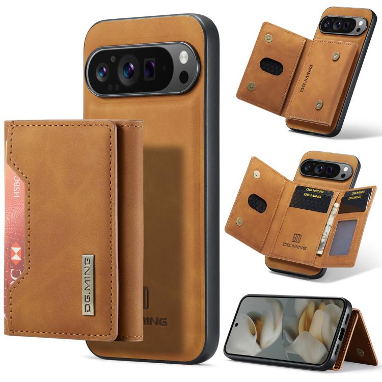 DG.MING M2 Series 3-Fold Multi Card Bag + Magnetic Phone Case, For Google Pixel 10a, For Google Pixel 10 Pro XL, For Google Pixel 10 / 10 Pro, For Google Pixel 9a, For Google Pixel 9 Pro XL, For Google Pixel 9 / 9 Pro, For Google Pixel 8a              ...