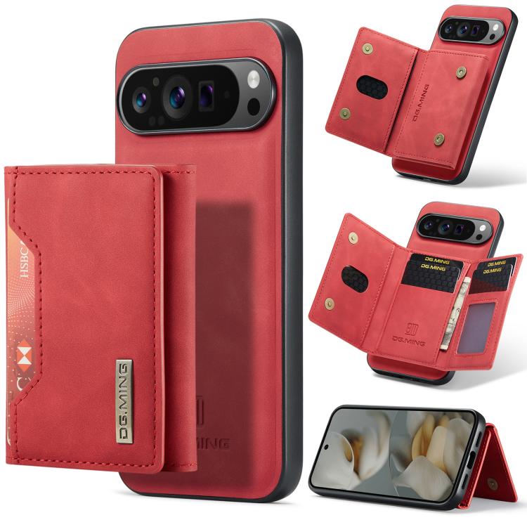 DG.MING M2 Series 3-Fold Multi Card Bag + Magnetic Phone Case, For Google Pixel 10a, For Google Pixel 10 Pro XL, For Google Pixel 10 / 10 Pro, For Google Pixel 9a, For Google Pixel 9 Pro XL, For Google Pixel 9 / 9 Pro, For Google Pixel 8a              ...