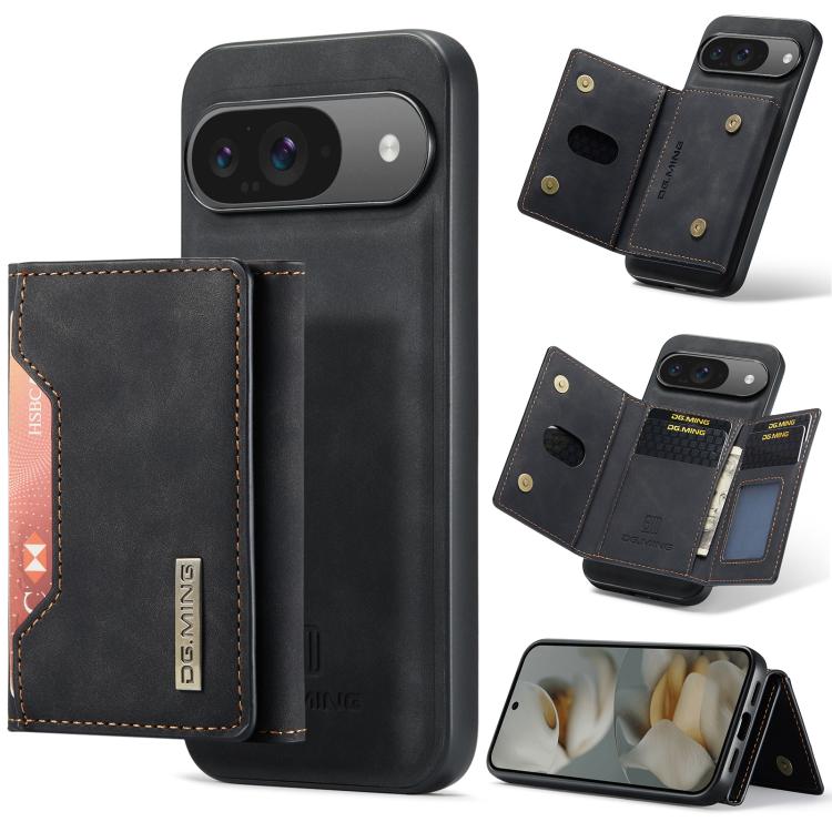 DG.MING M2 Series 3-Fold Multi Card Bag + Magnetic Phone Case, For Google Pixel 10a, For Google Pixel 10 Pro XL, For Google Pixel 10 / 10 Pro, For Google Pixel 9a, For Google Pixel 9 Pro XL, For Google Pixel 9 / 9 Pro, For Google Pixel 8a              ...