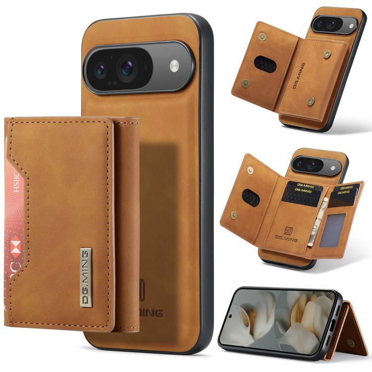 DG.MING M2 Series 3-Fold Multi Card Bag + Magnetic Phone Case, For Google Pixel 10a, For Google Pixel 10 Pro XL, For Google Pixel 10 / 10 Pro, For Google Pixel 9a, For Google Pixel 9 Pro XL, For Google Pixel 9 / 9 Pro, For Google Pixel 8a              ...