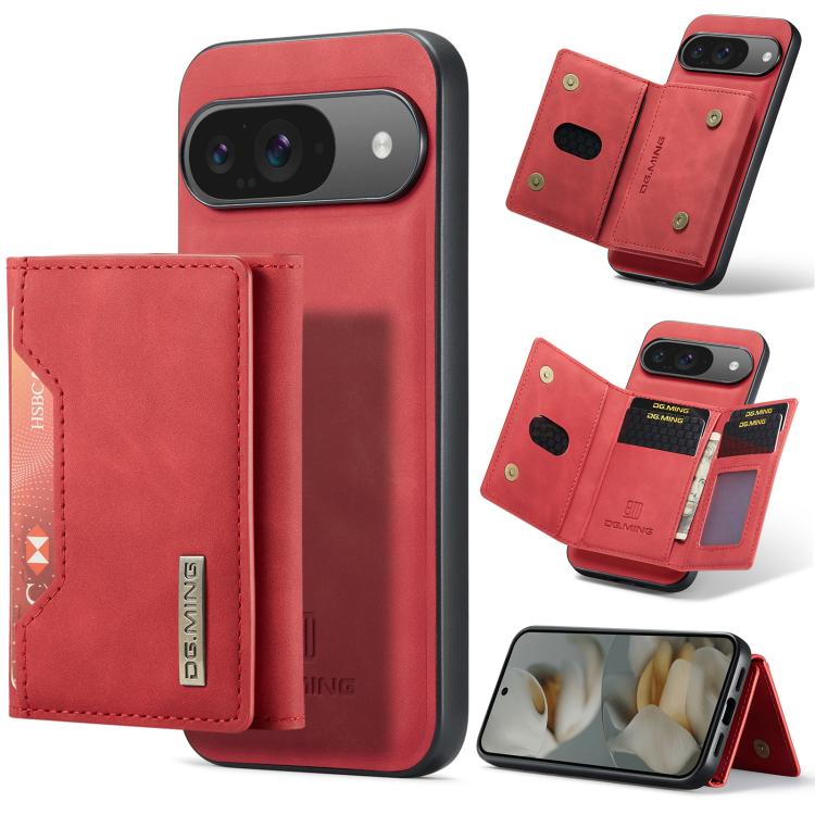 DG.MING M2 Series 3-Fold Multi Card Bag + Magnetic Phone Case, For Google Pixel 10a, For Google Pixel 10 Pro XL, For Google Pixel 10 / 10 Pro, For Google Pixel 9a, For Google Pixel 9 Pro XL, For Google Pixel 9 / 9 Pro, For Google Pixel 8a              ...