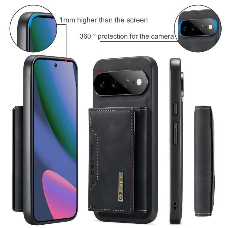 DG.MING M2 Series 3-Fold Multi Card Bag + Magnetic Phone Case, For Google Pixel 11 Pro XL, For Google Pixel 11, For Google Pixel 11 Pro, For Google Pixel 10a, For Google Pixel 10 Pro XL, For Google Pixel 10 / 10 Pro, For Google Pixel 9a                ...