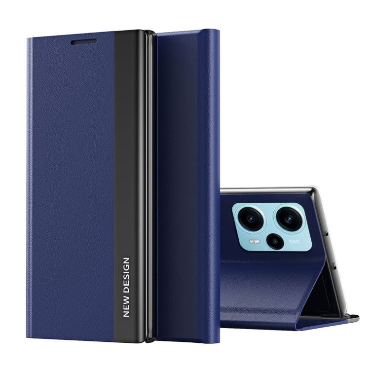 Side Side Electroplated Magnetic Leather Phone Case, For Xiaomi Poco F5 Pro, For Xiaomi Poco F5