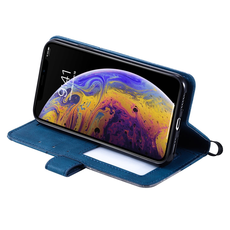 Skin Feel Splicing Horizontal Flip Leather Case with Holder & Card Slots & Wallet & Photo Frame, For iPhone XS / X, For iPhone 11, For iPhone 11 Pro, For iPhone 11 Pro Max, For iPhone SE 2022 / SE 2020 / 8 / 7, For Xiaomi Redmi Note 8                  ...