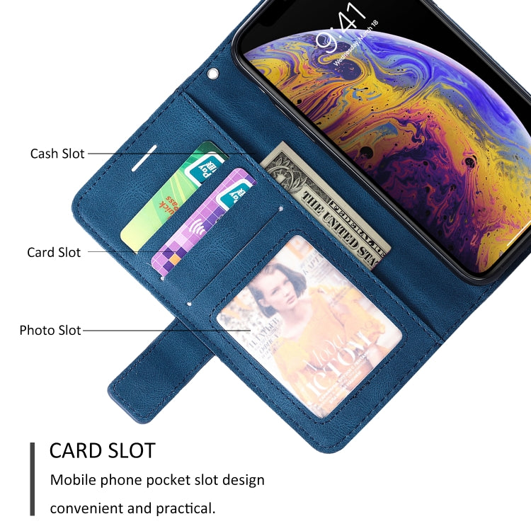 Skin Feel Splicing Horizontal Flip Leather Case with Holder & Card Slots & Wallet & Photo Frame, For iPhone XS / X, For iPhone 11, For iPhone 11 Pro, For iPhone 11 Pro Max, For iPhone SE 2022 / SE 2020 / 8 / 7, For Xiaomi Redmi Note 8                  ...