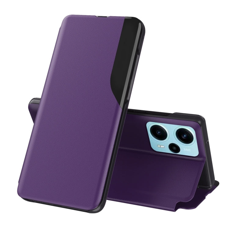 Attraction Flip Holder Leather Phone Case, For Xiaomi Poco F5, For Xiaomi Poco F5 Pro