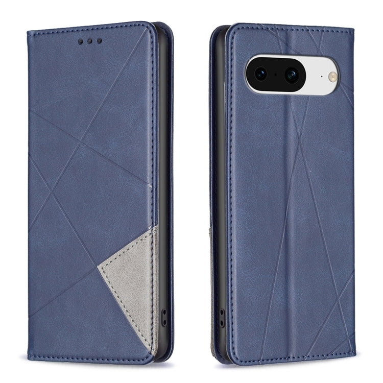 Rhombus Texture Magnetic Leather Phone Case, For Google Pixel 11 / 11 Pro, For Google Pixel 10a, For Google Pixel 8a, For Google Pixel 8 Pro, For Google Pixel 8