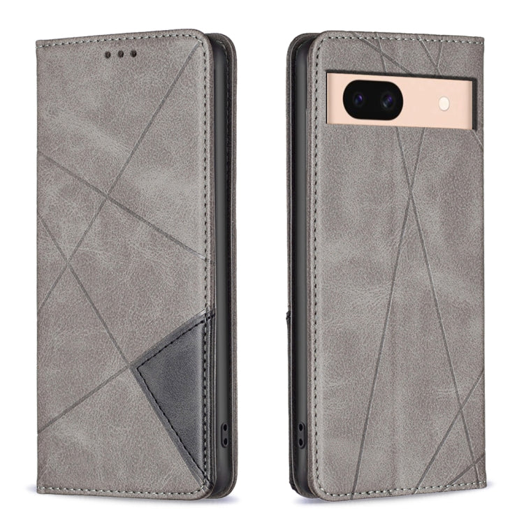 Rhombus Texture Magnetic Leather Phone Case, For Google Pixel 11 / 11 Pro, For Google Pixel 10a, For Google Pixel 8a, For Google Pixel 8 Pro, For Google Pixel 8