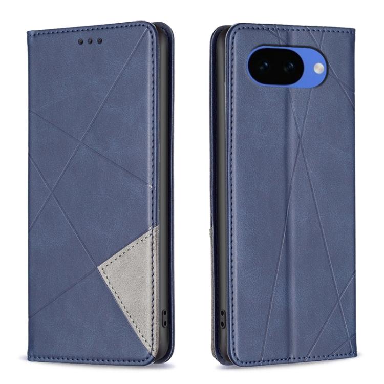 Rhombus Texture Magnetic Leather Phone Case, For Google Pixel 11 / 11 Pro, For Google Pixel 10a, For Google Pixel 8a, For Google Pixel 8 Pro, For Google Pixel 8