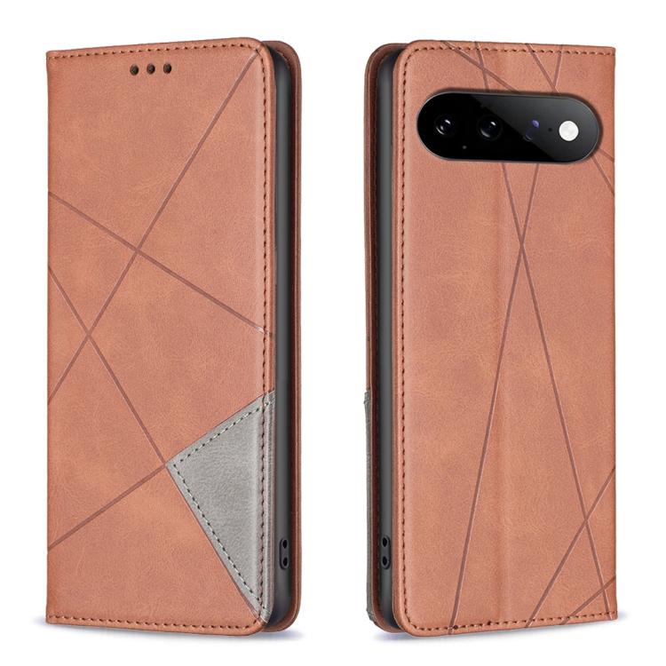 Rhombus Texture Magnetic Leather Phone Case, For Google Pixel 11a, For Google Pixel 11 / 11 Pro, For Google Pixel 10a, For Google Pixel 8a, For Google Pixel 8 Pro, For Google Pixel 8