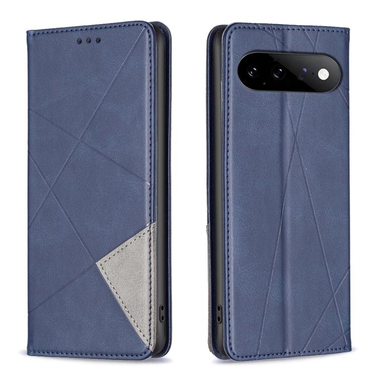 Rhombus Texture Magnetic Leather Phone Case, For Google Pixel 11a, For Google Pixel 11 / 11 Pro, For Google Pixel 10a, For Google Pixel 8a, For Google Pixel 8 Pro, For Google Pixel 8