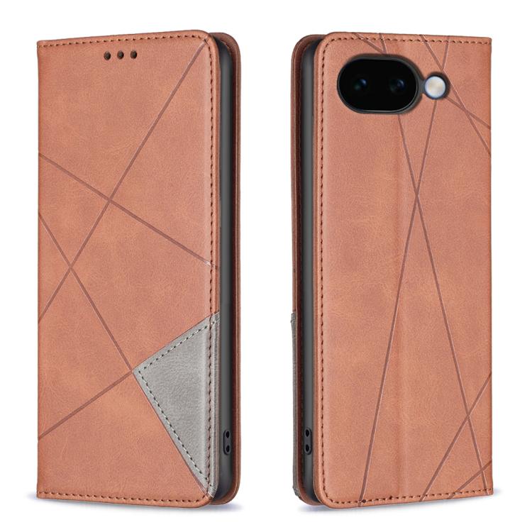 Rhombus Texture Magnetic Leather Phone Case, For Google Pixel 11a, For Google Pixel 11 / 11 Pro, For Google Pixel 10a, For Google Pixel 8a, For Google Pixel 8 Pro, For Google Pixel 8