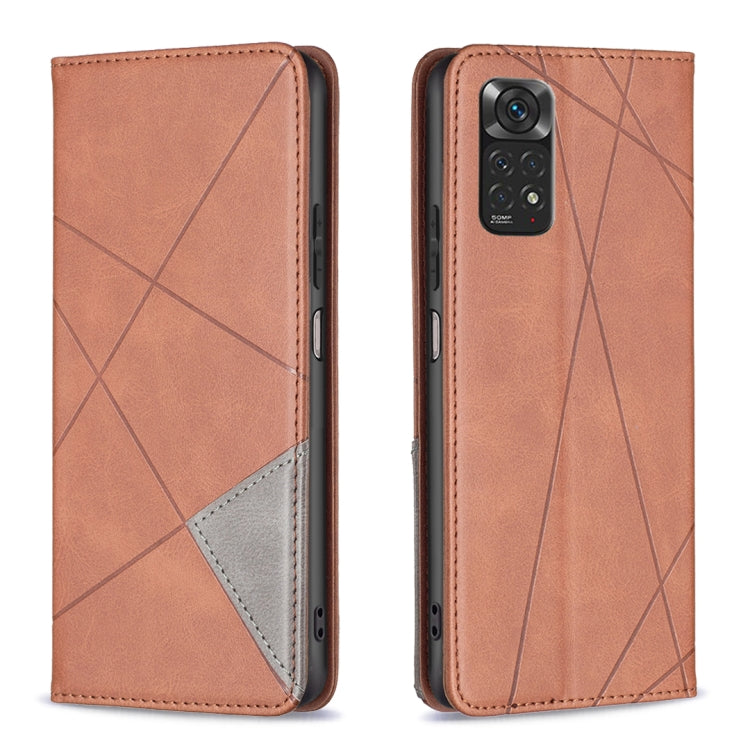 Rhombus Texture Magnetic Leather Phone Case, For Xiaomi Redmi Note 13 Pro+ 5G, For Xiaomi Redmi Note 13 Pro 5G, For Xiaomi 13T / 13T Pro / Redmi K60 Ultra, For Xiaomi Redmi K70 / K70 Pro, For Xiaomi Redmi 12 4G, For Xiaomi Poco F5 5G / Redmi Note 12 Tu...
