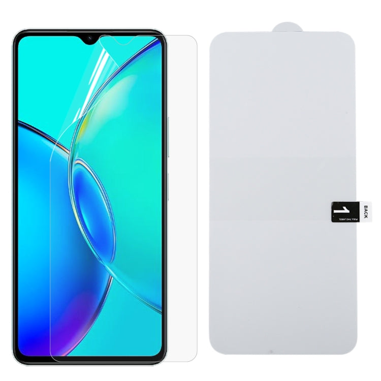 Full Screen Protector Explosion-proof Hydrogel Film, For vivo iQOO 11S, For vivo iQOO Z7 Pro, For vivo S17e, For vivo Y35+ / Y36 India, For vivo Y35, For vivo S17 Pro, For vivo S17