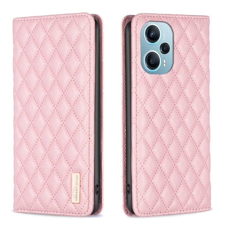 Diamond Lattice Magnetic Leather Flip Phone Case, For Xiaomi Redmi Note 13 Pro+ 5G, For Xiaomi Redmi Note 13 Pro 5G, For Xiaomi 13T / 13T Pro / Redmi K60 Ultra, For Xiaomi Redmi K70 / K70 Pro, For Xiaomi Redmi 12 4G                                     ...