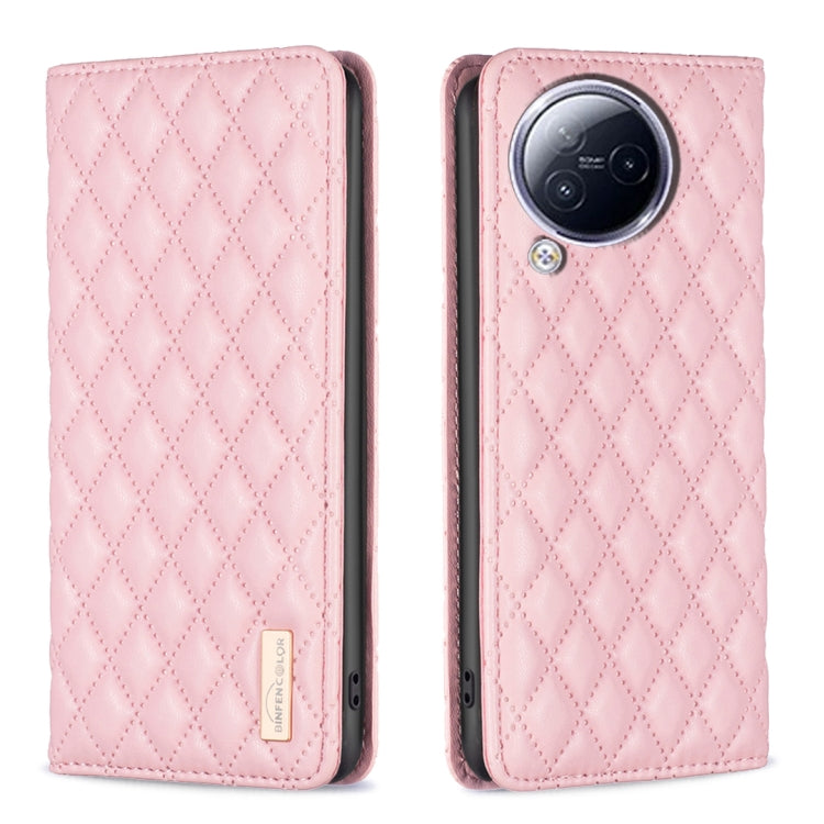 Diamond Lattice Magnetic Leather Flip Phone Case, For Xiaomi Redmi Note 13 Pro+ 5G, For Xiaomi Redmi Note 13 Pro 5G, For Xiaomi 13T / 13T Pro / Redmi K60 Ultra, For Xiaomi Redmi K70 / K70 Pro, For Xiaomi Redmi 12 4G                                     ...