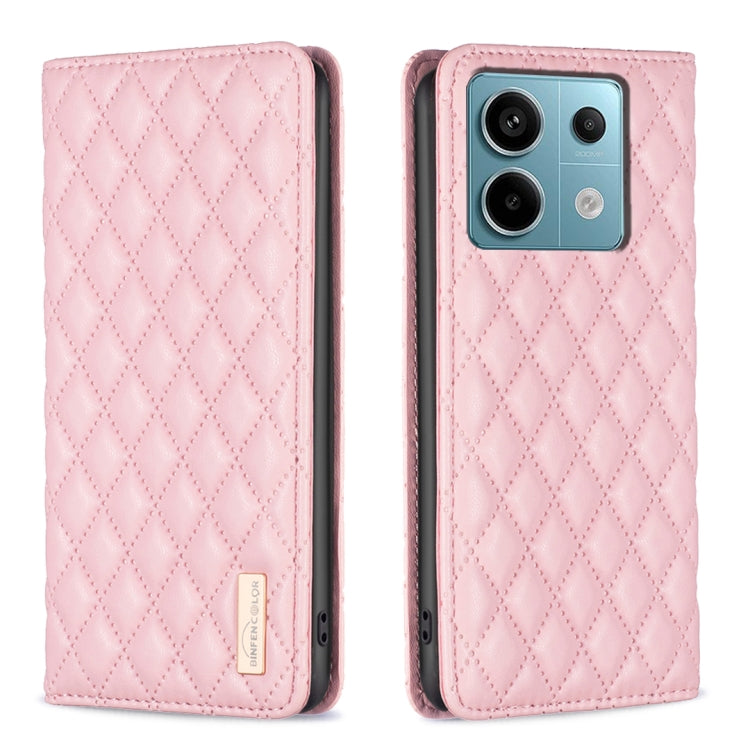 Diamond Lattice Magnetic Leather Flip Phone Case, For Xiaomi Redmi Note 13 Pro+ 5G, For Xiaomi Redmi Note 13 Pro 5G, For Xiaomi 13T / 13T Pro / Redmi K60 Ultra, For Xiaomi Redmi K70 / K70 Pro, For Xiaomi Redmi 12 4G                                     ...