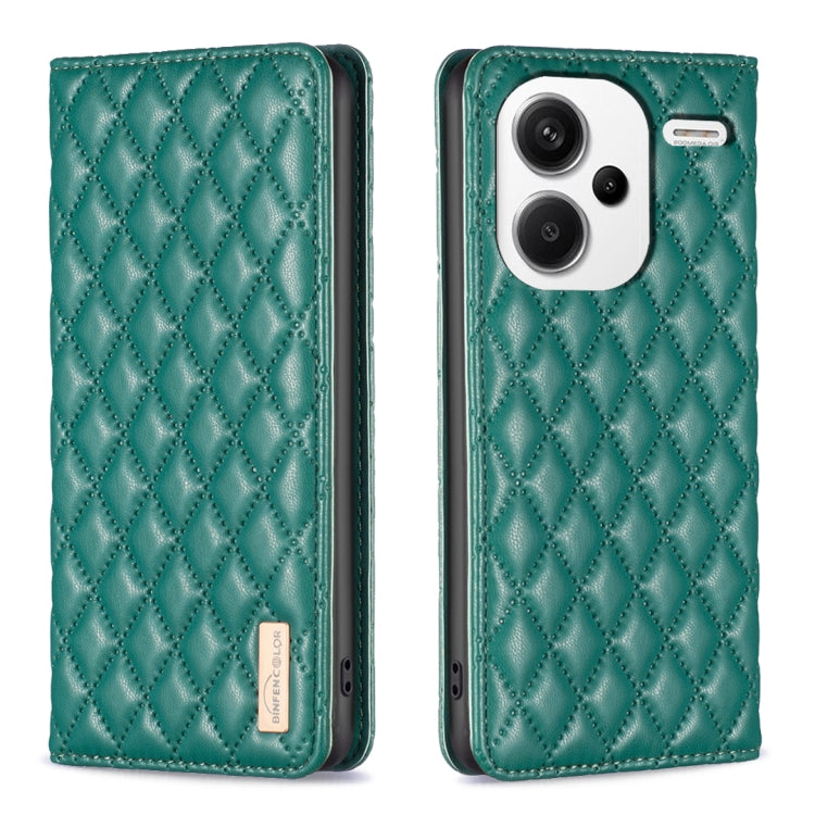 Diamond Lattice Magnetic Leather Flip Phone Case, For Xiaomi Redmi Note 13 Pro+ 5G, For Xiaomi Redmi Note 13 Pro 5G, For Xiaomi 13T / 13T Pro / Redmi K60 Ultra, For Xiaomi Redmi K70 / K70 Pro, For Xiaomi Redmi 12 4G                                     ...