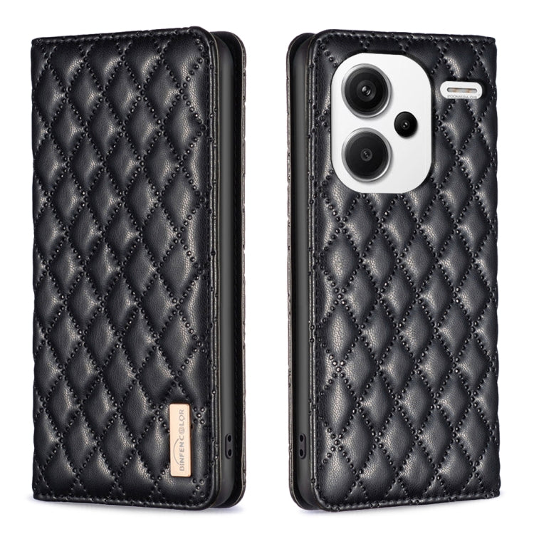Diamond Lattice Magnetic Leather Flip Phone Case, For Xiaomi Redmi Note 13 Pro+ 5G, For Xiaomi Redmi Note 13 Pro 5G, For Xiaomi 13T / 13T Pro / Redmi K60 Ultra, For Xiaomi Redmi K70 / K70 Pro, For Xiaomi Redmi 12 4G                                     ...