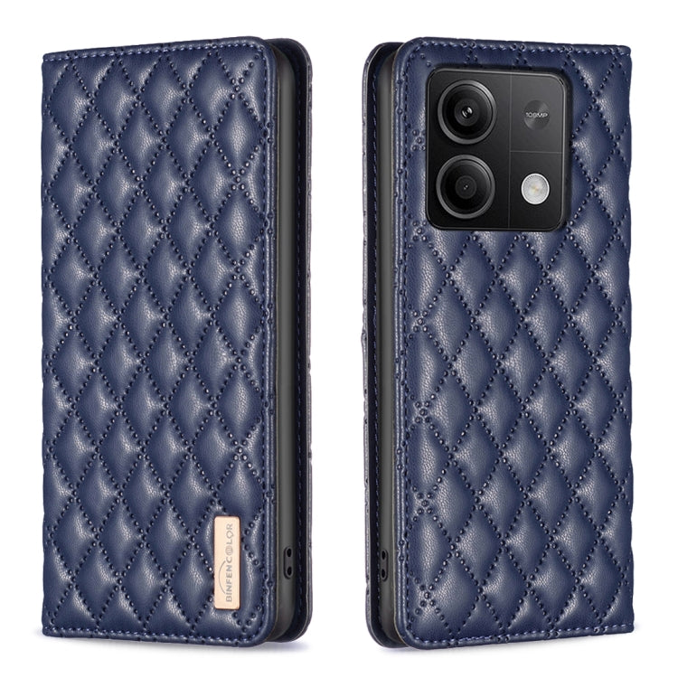 Diamond Lattice Magnetic Leather Flip Phone Case, For Xiaomi Poco M6 4G / Redmi 13 4G, For Xiaomi Redmi Note 13 Pro 4G Global, For Xiaomi Poco M6 Pro 4G, For Xiaomi Redmi A3, For Xiaomi Redmi Note 13 4G Global, For Xiaomi Redmi K70E                    ...