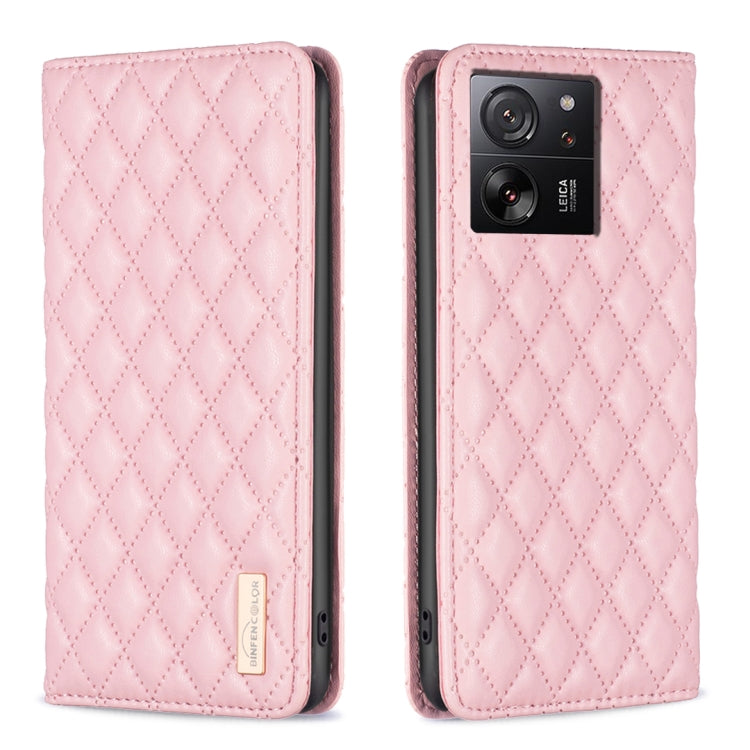 Diamond Lattice Magnetic Leather Flip Phone Case, For Xiaomi Redmi Note 13 Pro+ 5G, For Xiaomi Redmi Note 13 Pro 5G, For Xiaomi 13T / 13T Pro / Redmi K60 Ultra, For Xiaomi Redmi K70 / K70 Pro, For Xiaomi Redmi 12 4G                                     ...
