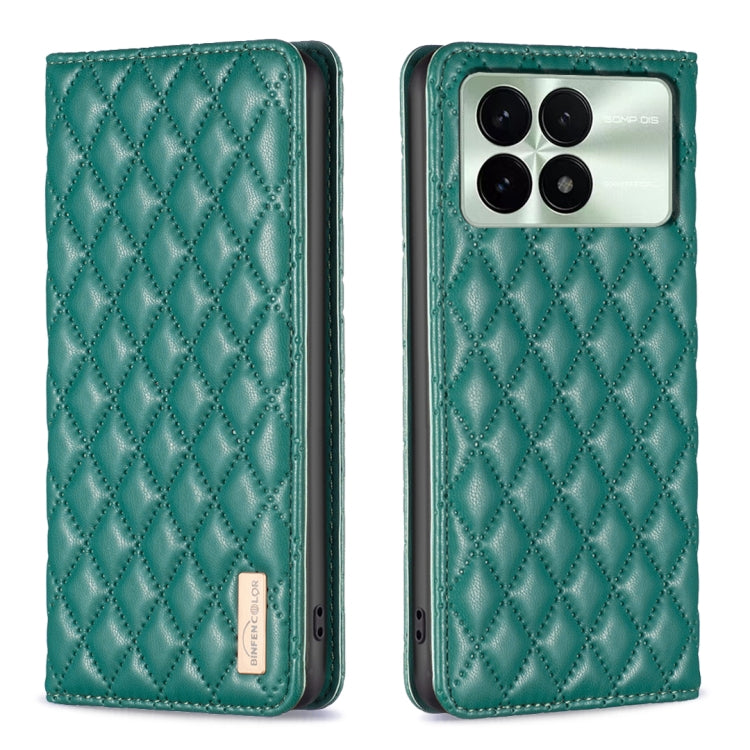 Diamond Lattice Magnetic Leather Flip Phone Case, For Xiaomi Redmi Note 13 Pro+ 5G, For Xiaomi Redmi Note 13 Pro 5G, For Xiaomi 13T / 13T Pro / Redmi K60 Ultra, For Xiaomi Redmi K70 / K70 Pro, For Xiaomi Redmi 12 4G                                     ...