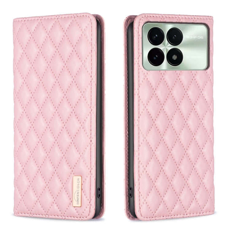 Diamond Lattice Magnetic Leather Flip Phone Case, For Xiaomi Redmi Note 13 Pro+ 5G, For Xiaomi Redmi Note 13 Pro 5G, For Xiaomi 13T / 13T Pro / Redmi K60 Ultra, For Xiaomi Redmi K70 / K70 Pro, For Xiaomi Redmi 12 4G                                     ...